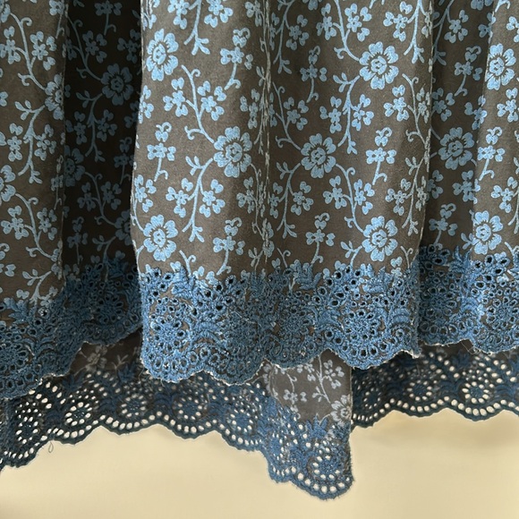 Ulla Johnson Leonie Floral Print Tiered Ruffle Dress w Pockets +MEASUREMENTS 2 - Picture 13 of 15